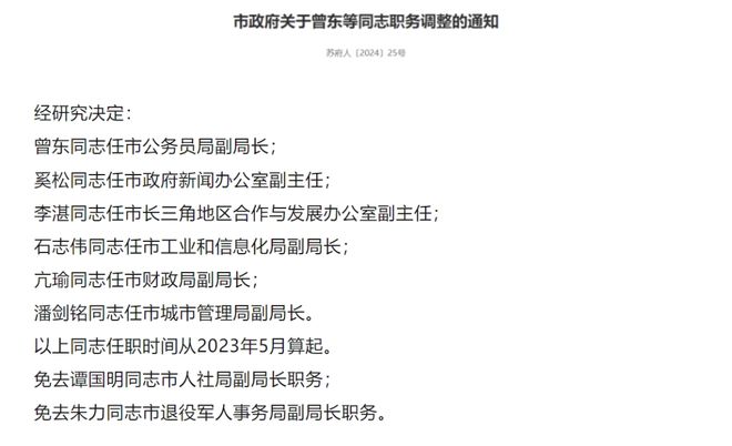 四川最新人事任免概览消息发布