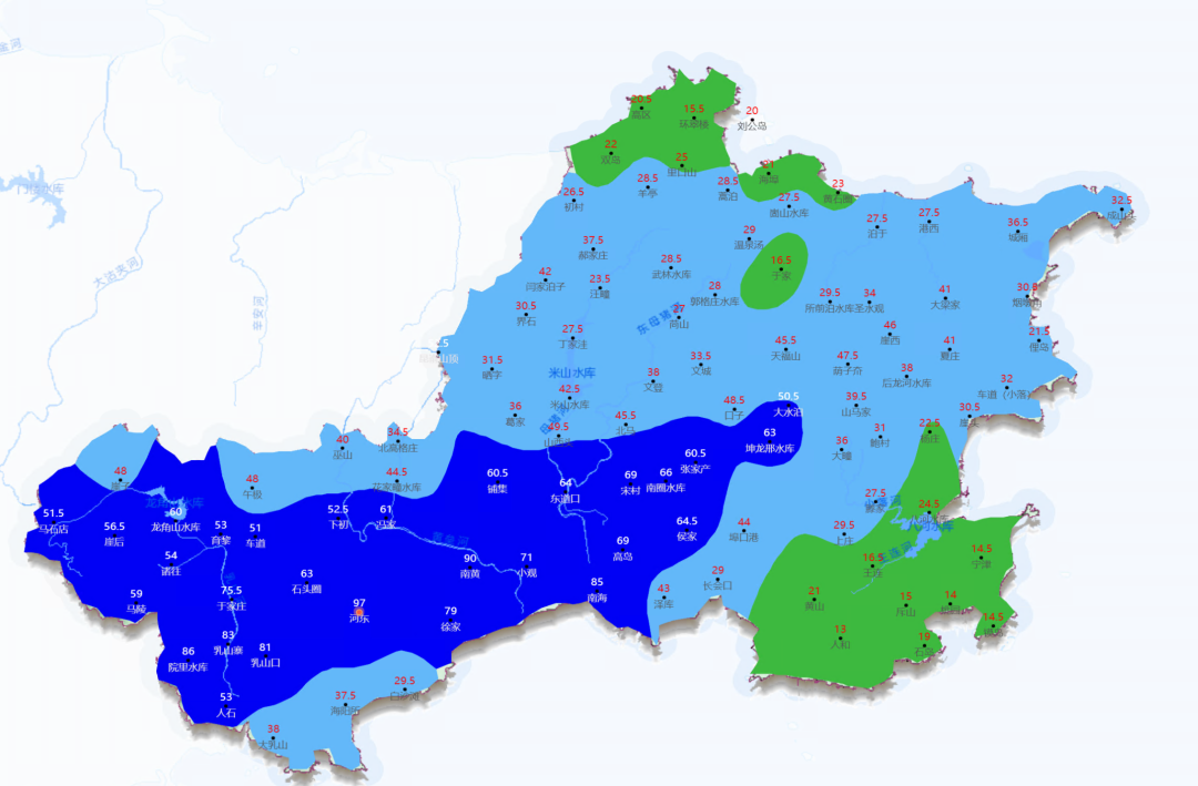 威海最新天气预报通知