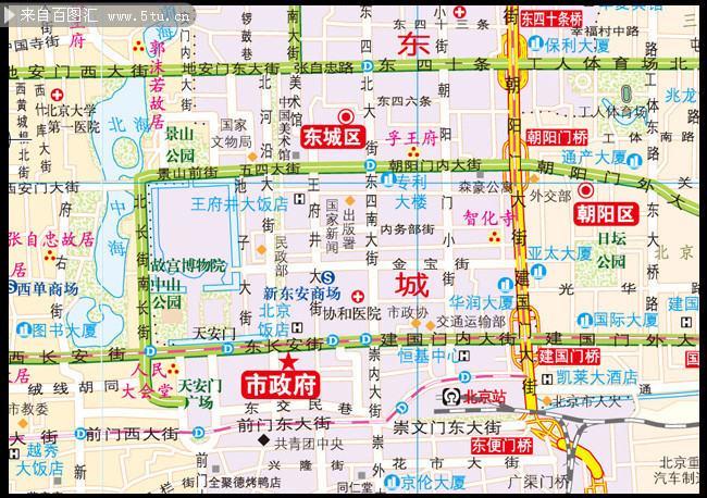 北京最新地图探索，古都的崭新面貌