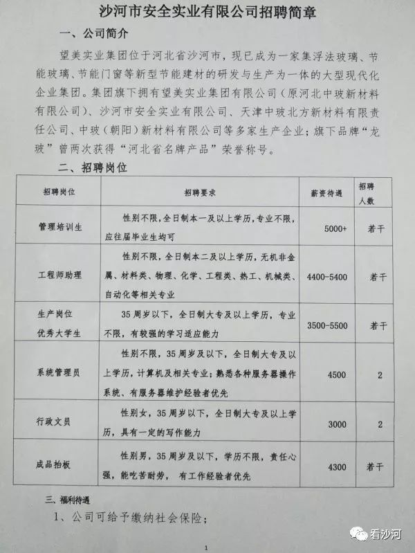 沙河南环最新招聘动态及其影响力解析