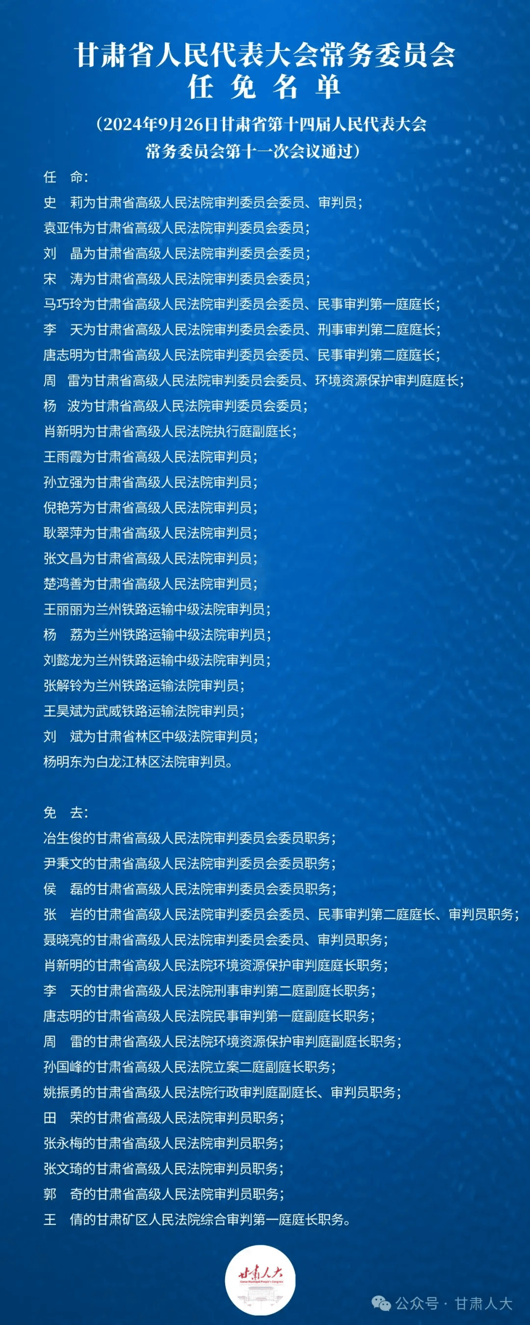 甘肃常委最新名单公布，新篇章正式开启