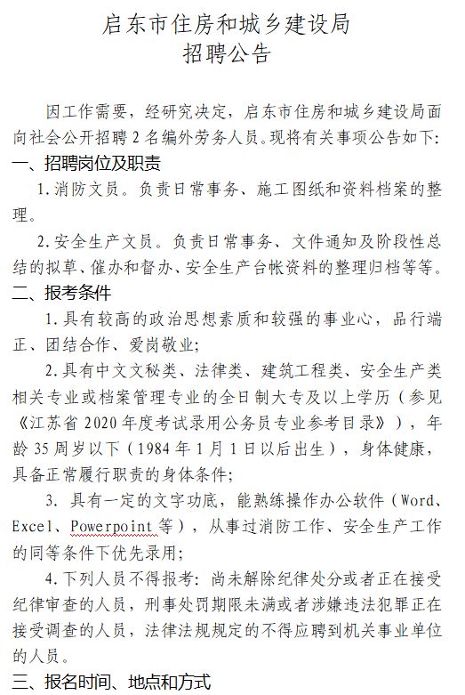 南昌县住房和城乡建设局最新招聘启事概览