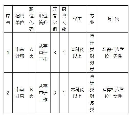 常州市审计局最新招聘公告全面解析